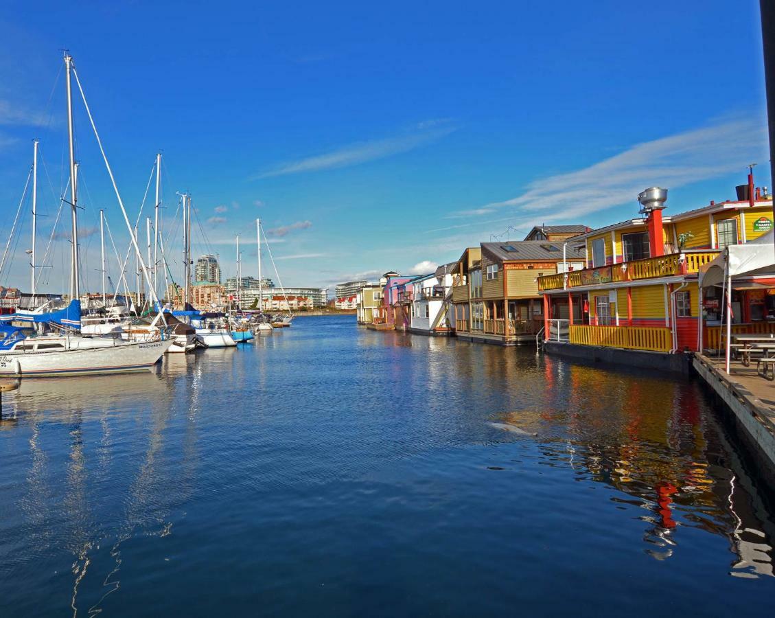 A Float Home B&B In Fisherman'S Wharf Victoria Eksteriør billede